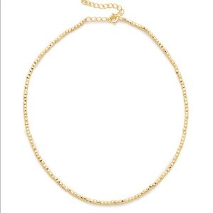 Gorjana Playa Beaded Choker Necklace 18K Gold